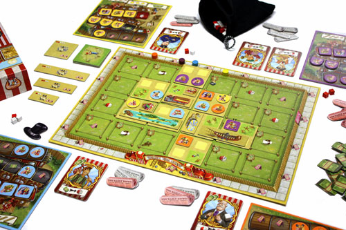 coneyisland-spel speelbord