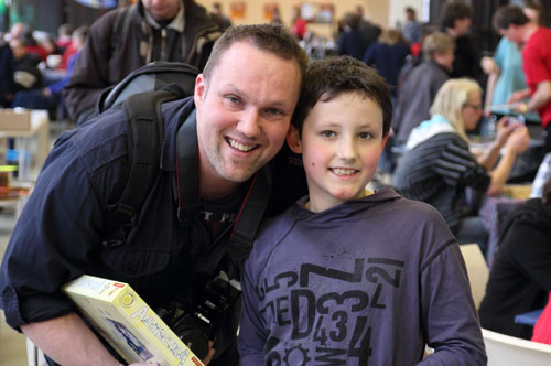 vader en zoon