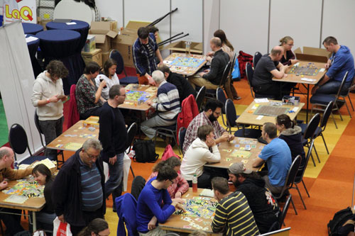 mooie spellen, kale stand