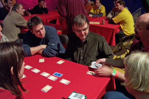 Michael Schacht speelt Coloretto