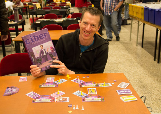 Martyn F op een Ducosimbeurs in 2013