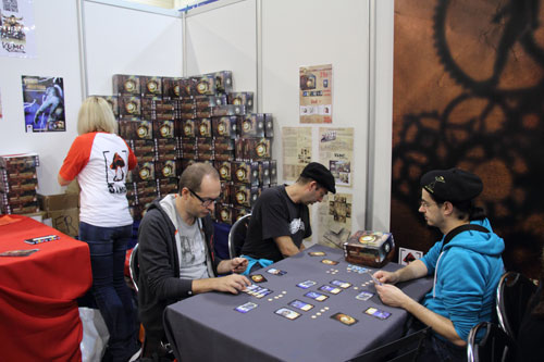 het deck building spel Time Masters