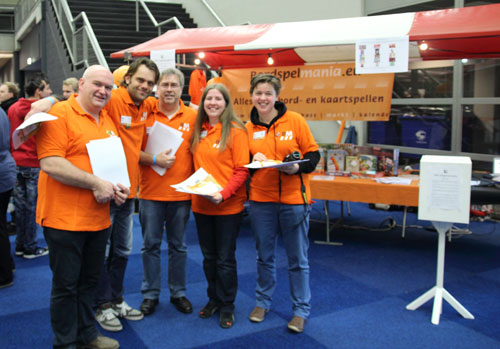 het team van Bordspelmania