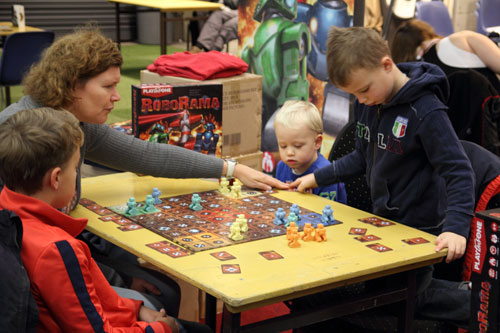 spelen met robots
