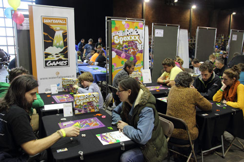 Waterfall Games dobbelt met Spexx