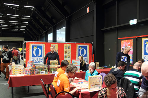 Queen Games stond er voor het eerst