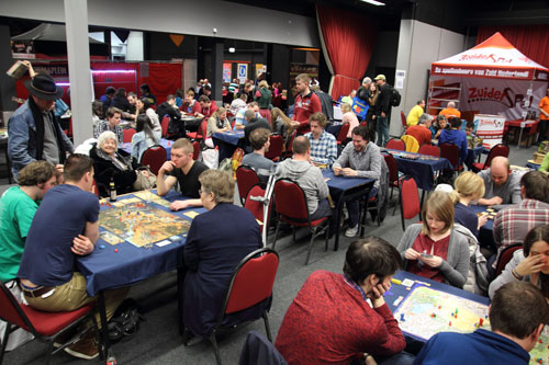 volle tafels zorgen voor speelplezier