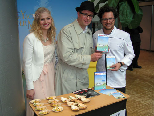 crimineel lekkere hapjes op de persdag