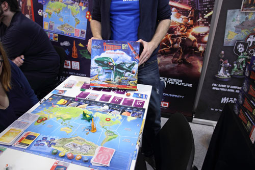 het coöperatieve Thunderbirds spel