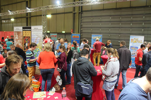 snelle demo's op statafels
