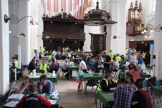 speelplezier in een prachtige zaal