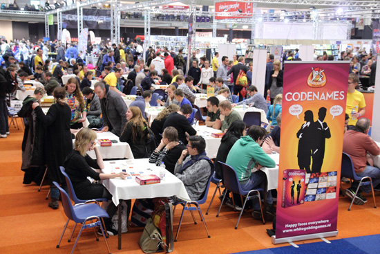 de twee Codenames versies werden veel gespeeld